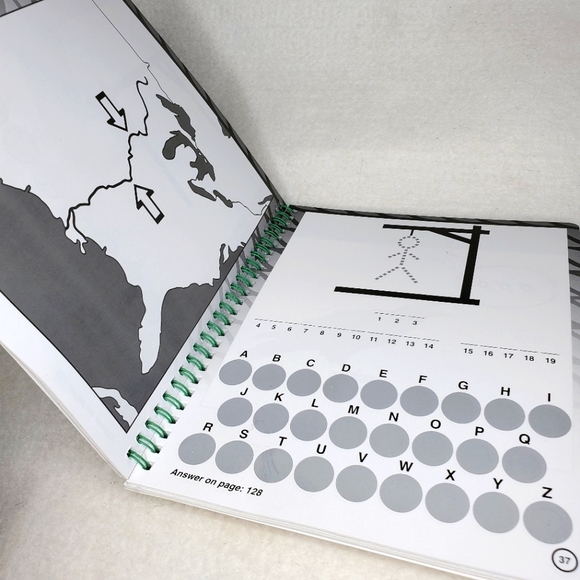 New! Brain Games Hangman Puzzles Book - Picture 4 of 9